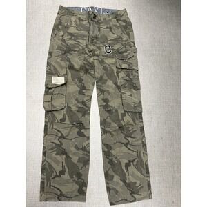 CAVI 33x34 Camouflage Cargo Mena Pants Khaki